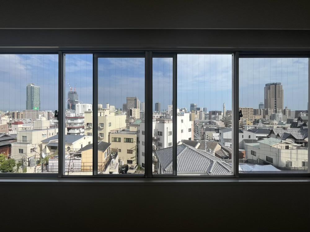 神戸市中央区北野町の賃貸物件/こちらからも街並みを眺めることができます。
