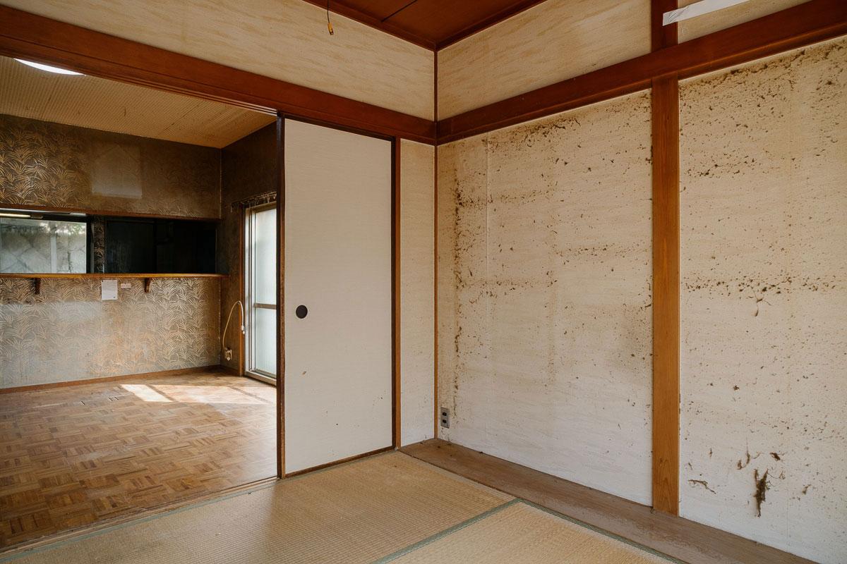 神戸市灘区鶴甲の売買物件/こちらの和室をLDKと一続きにすると大きなLDKに
