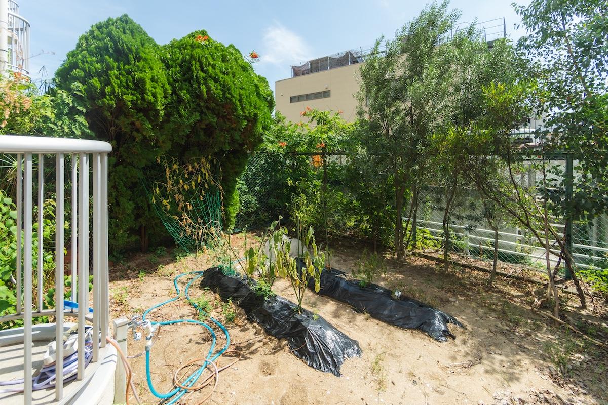 宝塚市旭町の売買物件/戸建てほど気負わず、土に触れられる暮らし
