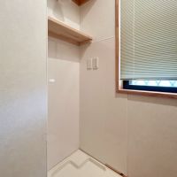 西宮市浜町の売買物件/洗濯機置き場。