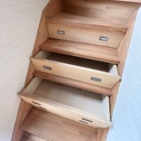西宮市浜町の売買物件/階段には収納あり。