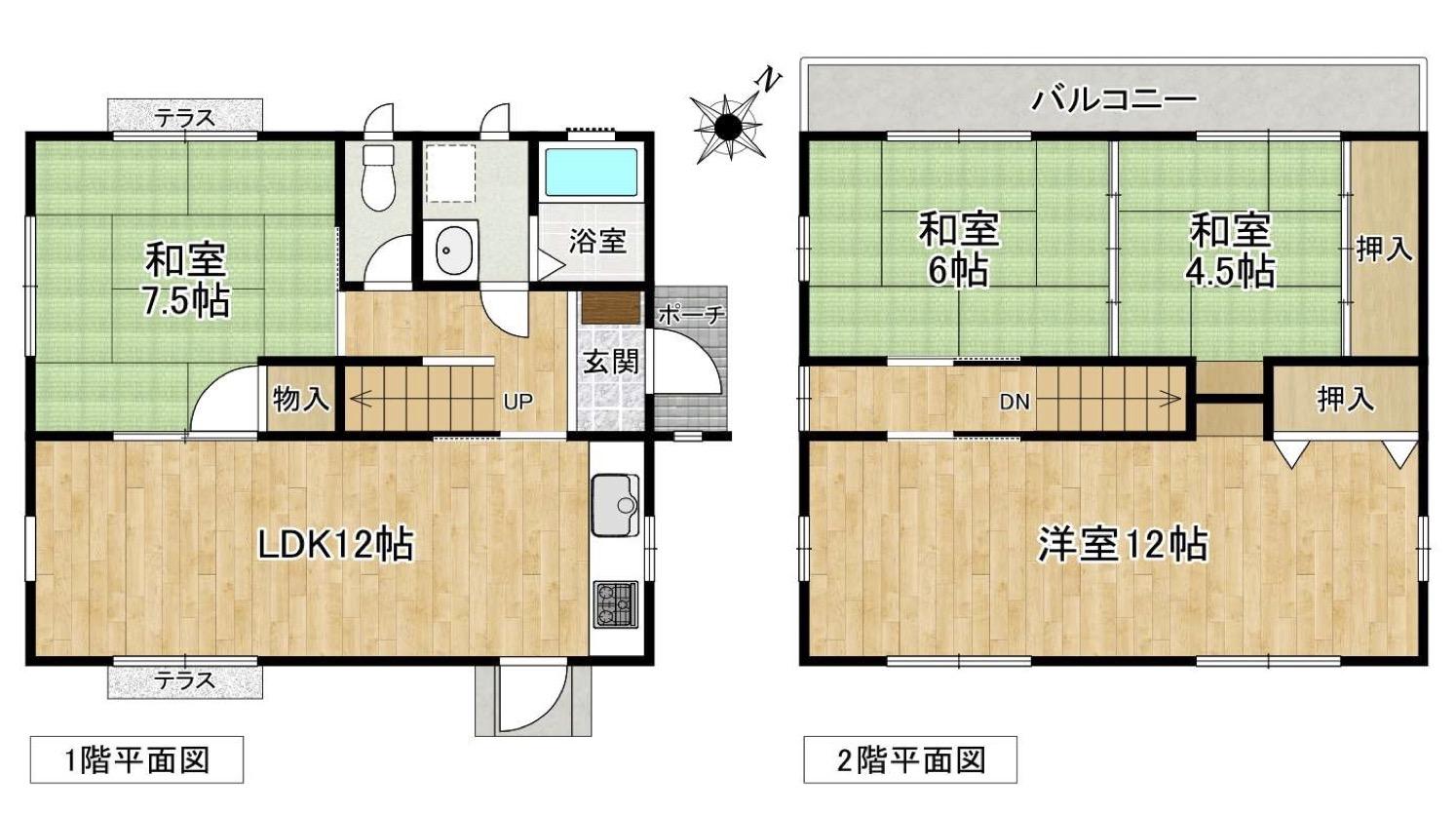 神戸市北区京地の売買物件