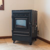 神戸市西区春日台の売買物件/ペレットストーブで火のある暮らしができます