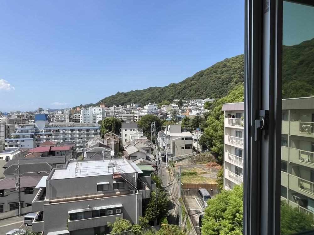 神戸市中央区北野町の賃貸物件/神戸らしい、山と街並み。
