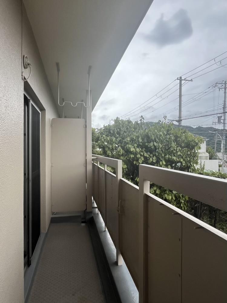 神戸市東灘区渦森台の賃貸物件/ベランダ。