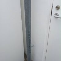 西宮市雲井町の賃貸物件/すっと通るこの縦樋がgoodデザイン。