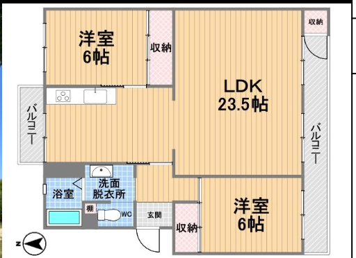 神戸市須磨区一ノ谷町の賃貸物件/※図面と現状が異なる場合には、現状を優先するものとします。