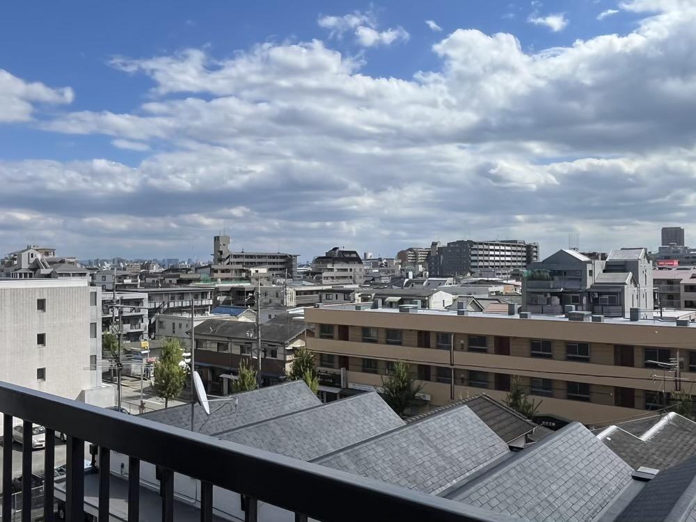 尼崎市南武庫之荘の賃貸物件/5階からの気持ちのいい眺め（502号室）