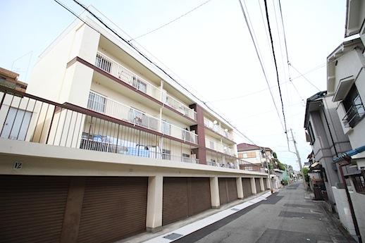 神戸市東灘区森北町の賃貸物件/レトロな外観