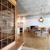 芦屋市東芦屋町の賃貸物件/ダイニングキッチンの一体感