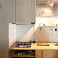 芦屋市東芦屋町の賃貸物件/レンジフード廻りの仕上げもグッド