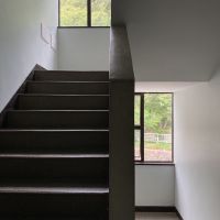 神戸市灘区赤松町の売買物件/階段の先にも、緑が広がっています。