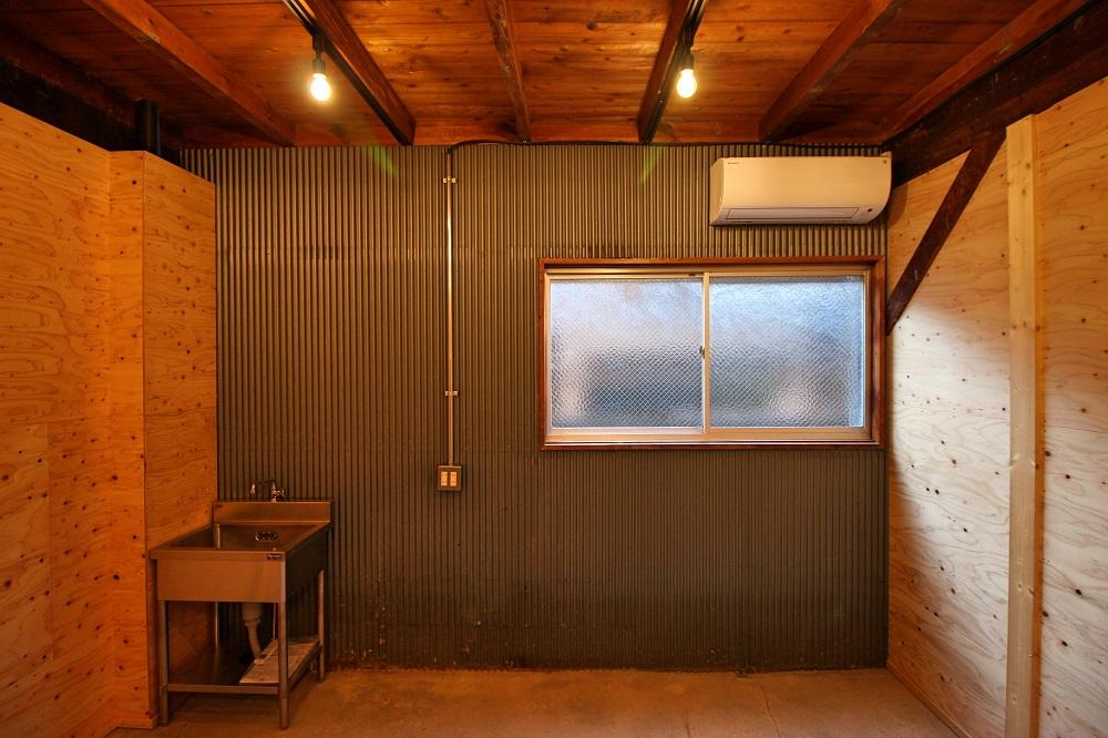 京都市中京区三条通神泉苑西入今新在家西町の賃貸物件/Room No2　各区画にシンクとエアコンは設置済