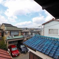 京都市左京区一乗寺庵野町の売買物件/北西にはチラッと送り火の「法」