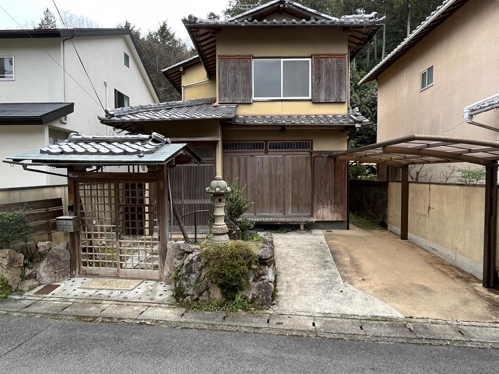 京都市左京区上高野沢淵町の売買物件/昭和の一軒家という感じ