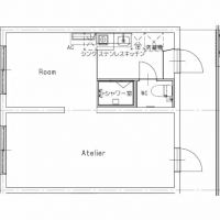 京都市右京区梅津後藤町42-3の賃貸物件/こちらはレジデンスタイプの間取りです