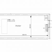 京都市右京区梅津後藤町42-3の賃貸物件/アトリエタイプの間取りです
