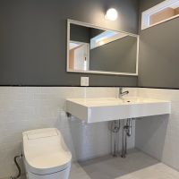 京都市北区鷹峯旧土居町1‐29の売買物件/脱衣場に室内干し用のバーもあります。（写真は改装時のもの）