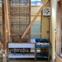 亀岡市大井町並河1丁目13-17、14-7の賃貸物件/2層シンクの業務用キッチンが設置済（13-17）