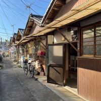 亀岡市大井町並河1丁目13-17、14-7の賃貸物件/勝手口側の通路（14-7※成約済）
