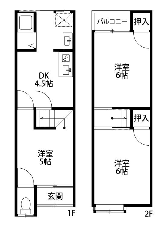 向日市鶏冠井町堀ノ内54-23の賃貸物件