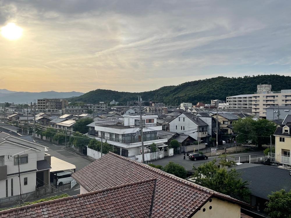 京都市左京区修学院大林町13-1 の賃貸物件/北西には五山の送り火も（※写真は前回募集時のもの）