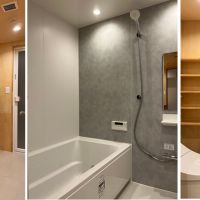 京都市下京区下材木町の賃貸物件/脱衣場とトイレは同室のスタイル