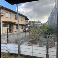 京都市左京区静市市原町205の売買物件/1階｜南側にはサービス付き高齢者向け住宅が建ってますが、この様に抜けた部分もあります