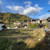 京都市左京区静市市原町205の売買物件/北方面には小高い山が見える