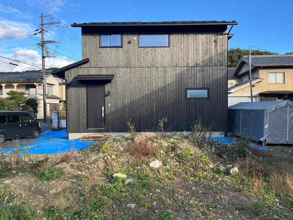 京都市左京区静市市原町205の売買物件/A・B区画完成時には共有の庭にオリーブの木と小さなハーブガーデンが出来る予定