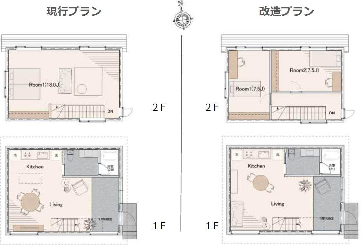 京都市左京区静市市原町205の売買物件/A区画のプラン