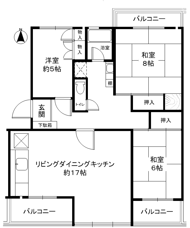 京都市右京区梅津大縄場町の賃貸物件