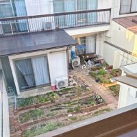  大山崎町円明寺脇山の売買物件/こちらがお隣のお庭。