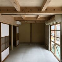 京都市東山区五条橋東4丁目の賃貸物件/Bタイプ1F｜店舗スペースと左手に寝室を配置したユニークな間取り。もちろん寝室に限定せず、店舗スペースとしての利用も可能。