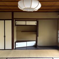京都市北区紫野南舟岡町の賃貸物件/1階東側｜床の間の意匠にもちょっとした遊び心のようなものを感じます