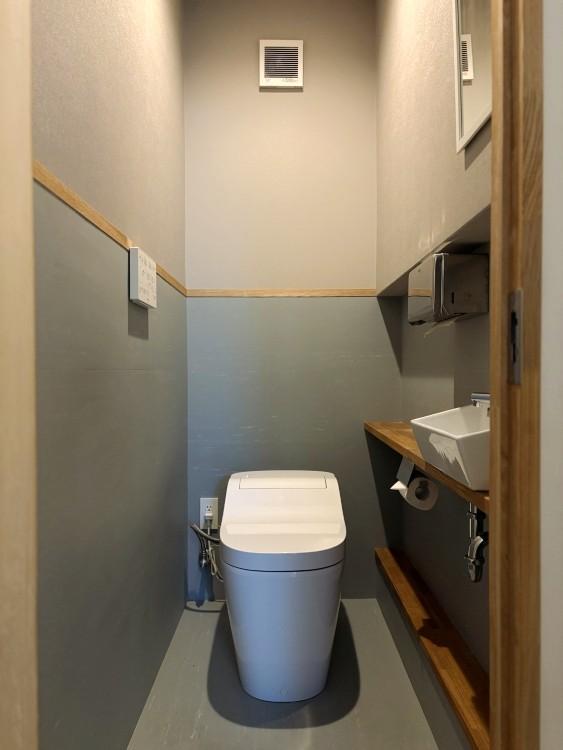 京都市下京区朱雀宝蔵町の賃貸物件/トイレは綺麗