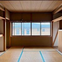 京都市左京区上高野石田町の賃貸物件/2階東｜気持ちの良い朝日が入ってくれそう。畳も新調されます。襖はグレーに張替え。他は既存。