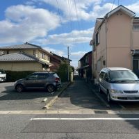 滋賀県大津市尾花川の売買物件/この路地を入って行きます。この背面に皇子山中学校。