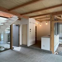 京都市左京区修学院檜峠町の賃貸物件/C号室｜とにかくガラス面が多い