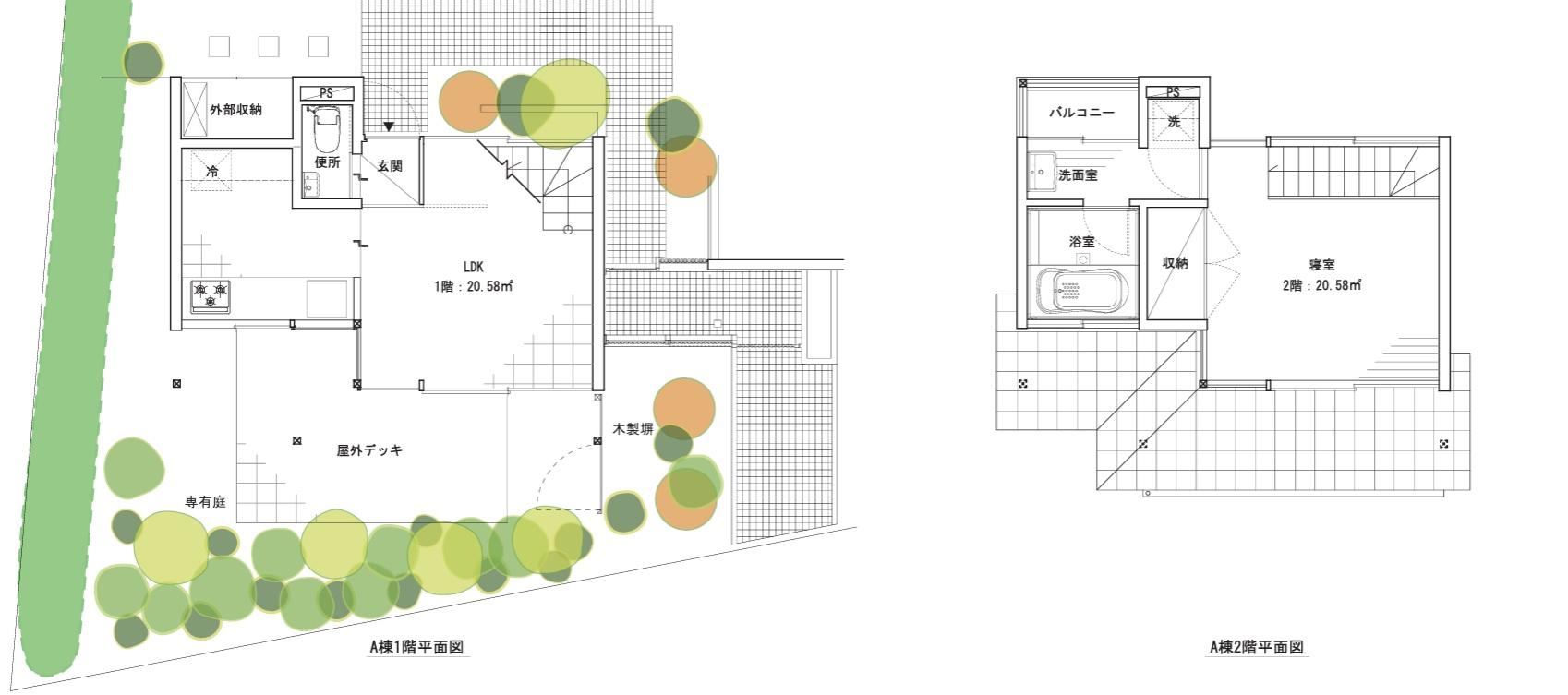 京都市左京区修学院檜峠町の賃貸物件/A号室（済）