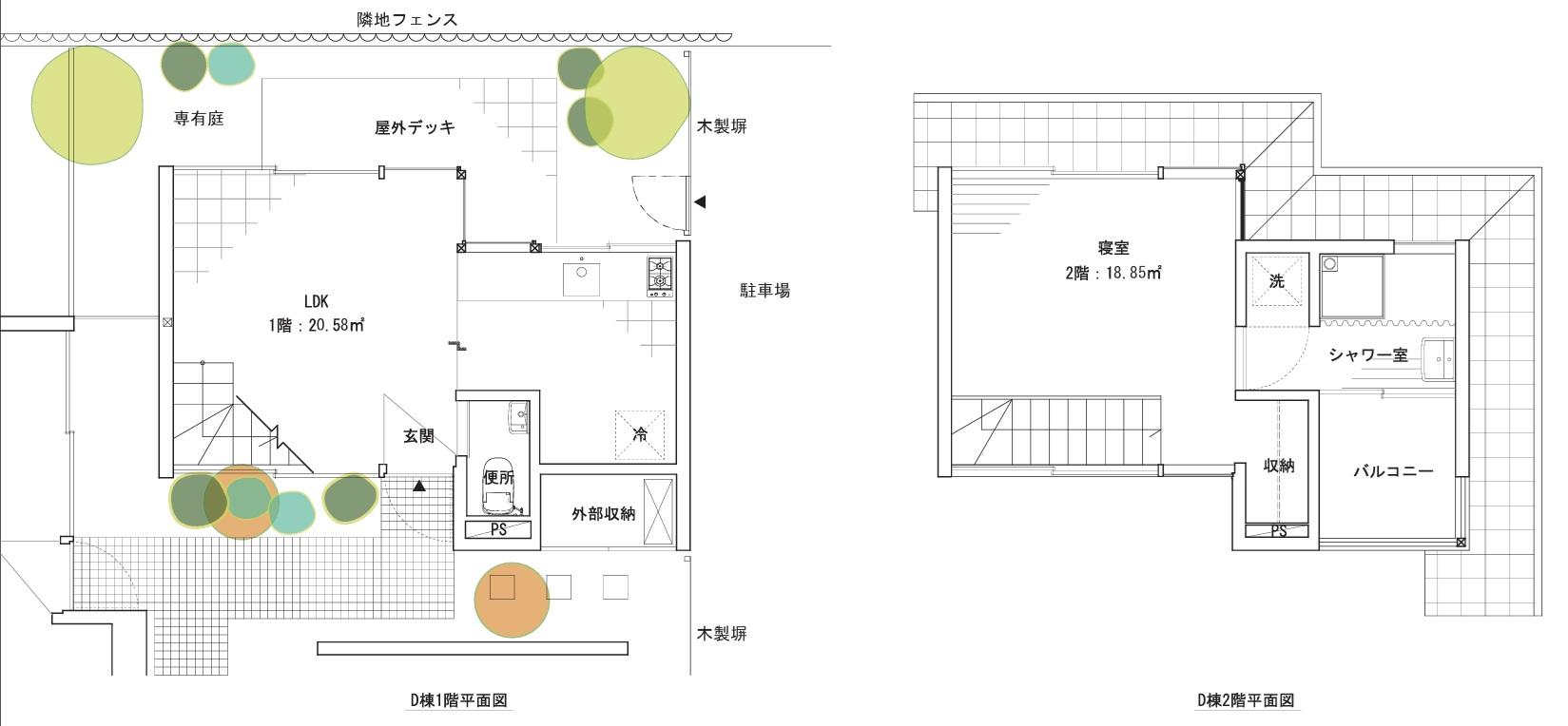 京都市左京区修学院檜峠町の賃貸物件/D号室（済）