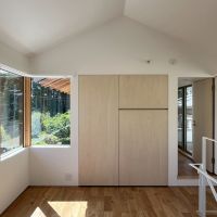 京都市左京区修学院檜峠町の賃貸物件/A号室（済）｜収納内にエアコンを隠蔽出来るように仕込んであります。エアコンは貸主にて設置予定（残置物扱い）。