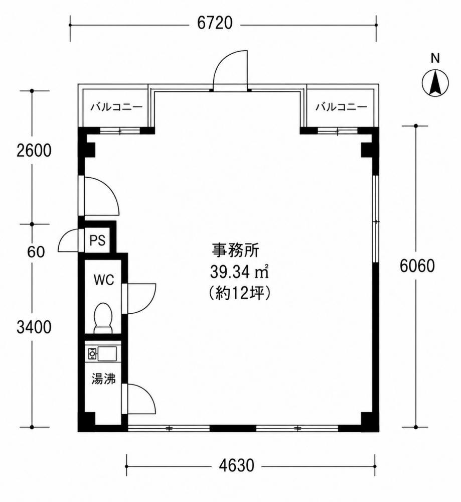 京都市中京区毘沙門町533の賃貸物件