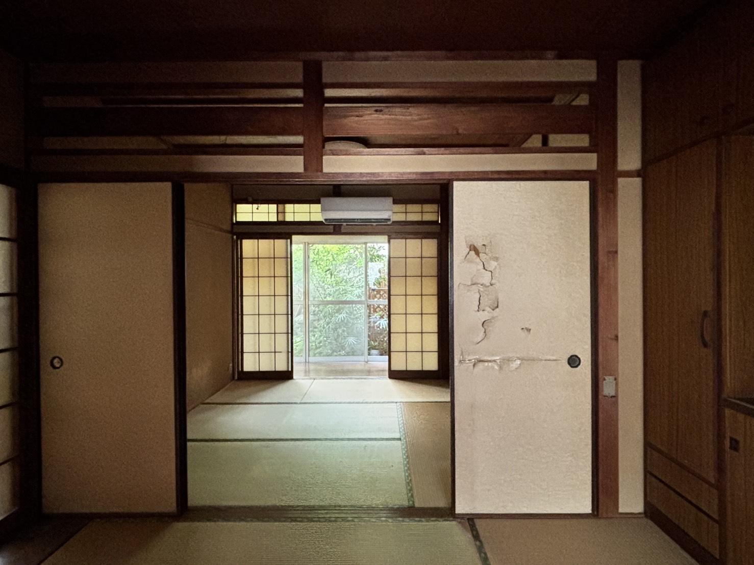 京都市左京区鹿ケ谷法然院西町66-1の売買物件/1F｜昔ながらの続き間。