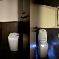 京都市上京区浄福寺通上立売上る大黒町705、709番地の賃貸物件/トイレは並んで2か所。