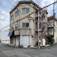 京都市左京区田中南西浦町73-11の賃貸物件/屋外階段が渋い外観(2026年撮影)