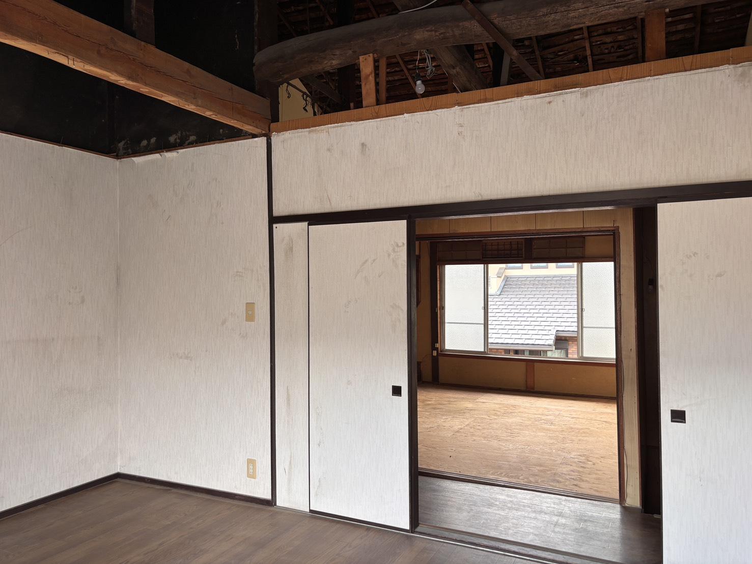 京都市左京区鹿ケ谷西寺ノ前町14の売買物件/2F｜今の区切りを生かすか、間取りから考え直すかも改装のポイントです。