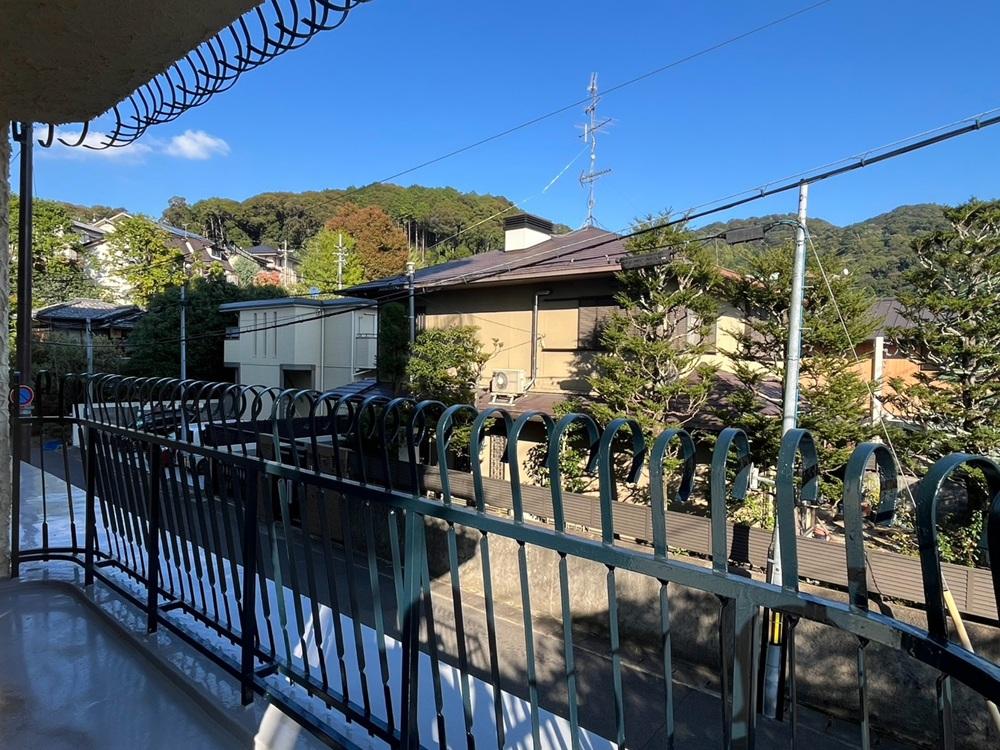 京都市左京区銀閣寺前町10の賃貸物件/北西方面も緑が豊富。
