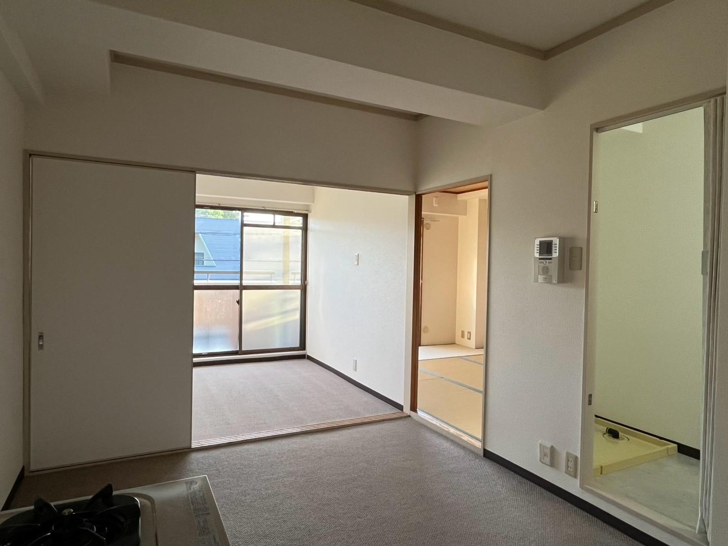 京都市左京区岡崎天王町43の賃貸物件/ここは洋室とあわせてリビングになりそう