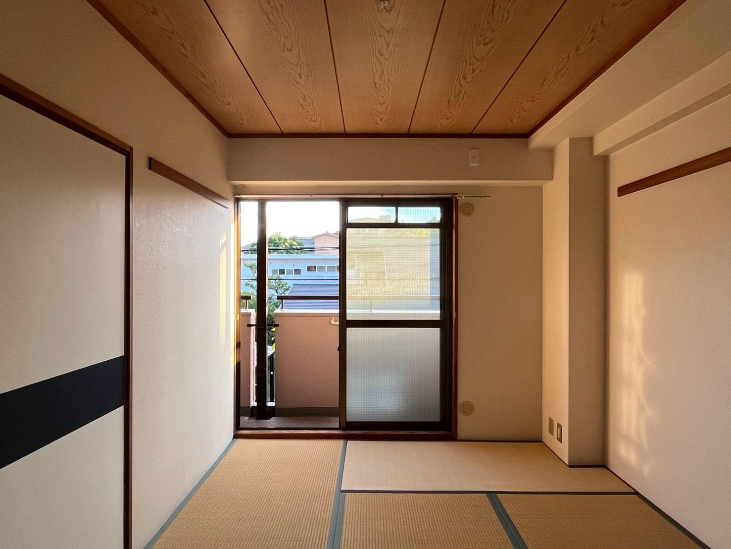 京都市左京区岡崎天王町43の賃貸物件/和室を別の角度から。